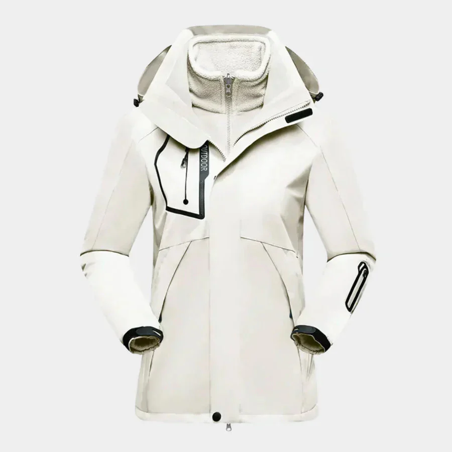 Veste Ski Femme Imperméable – Manteau Hiver Snowboard Coupe Sport - Image 2