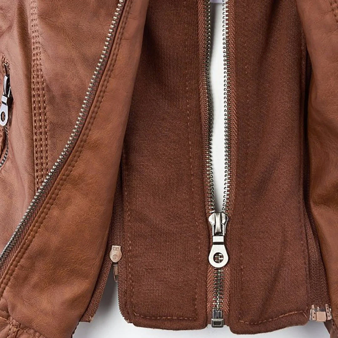 Veste Zippée Imperméable pour Femme avec Capuche – Manteau Léger Stylé et Résistant à la Pluie - Image 11