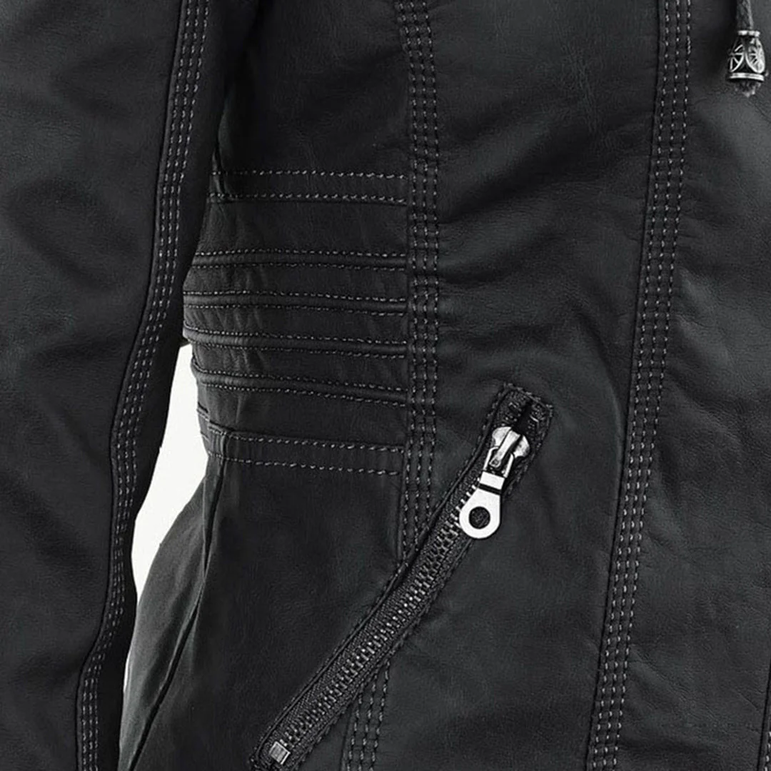 Veste Zippée Imperméable pour Femme avec Capuche – Manteau Léger Stylé et Résistant à la Pluie - Image 14