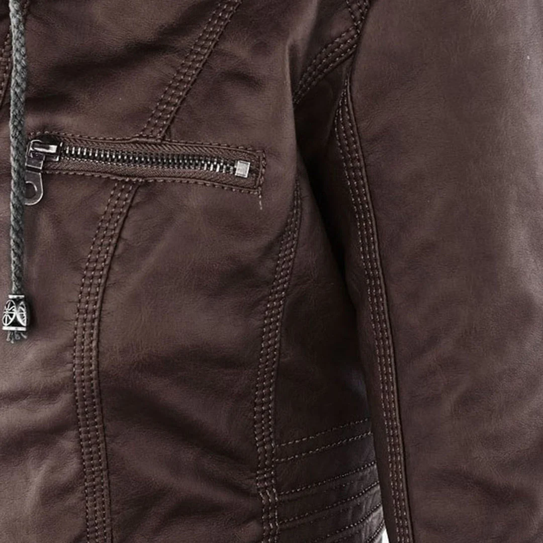 Veste Zippée Imperméable pour Femme avec Capuche – Manteau Léger Stylé et Résistant à la Pluie - Image 16