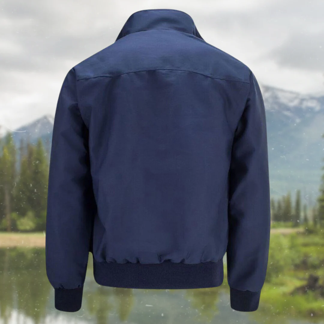 Veste Zippée Multicouches Élégante pour Homme – Manteau Décontracté Moderne Automne - Image 4