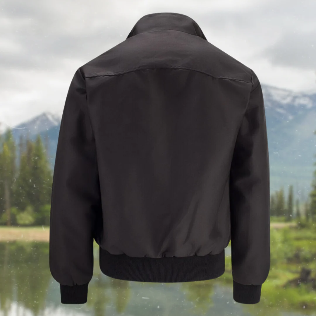 Veste Zippée Multicouches Élégante pour Homme – Manteau Décontracté Moderne Automne - Image 6