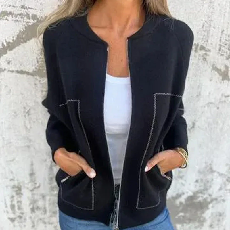 Veste Zippée Premium pour Femme – Vêtement d’Extérieur Léger et Confortable - Image 6